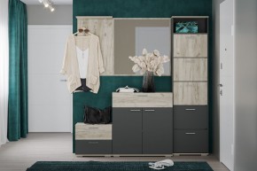 Тумба для обуви НМ 013.24 "Санти" (Антрацит/Крафт Серый) в Нытве - nytva.mebel24.online | фото 3