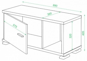 Тумба комбинированная Домино СБ-30/1 в Нытве - nytva.mebel24.online | фото 3