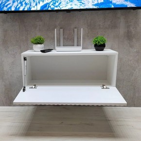 Тумба подвесная под ТВ LINES MTV1-MA 750 Белый матовый (Белый-M 10.1.2) в Нытве - nytva.mebel24.online | фото 3