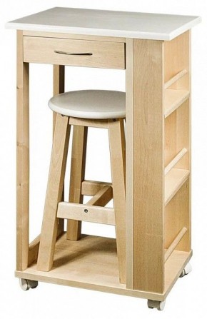 Тумба с табуретом Мебелик в Нытве - nytva.mebel24.online | фото 8