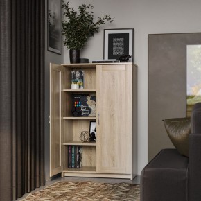 Тумба СИРИУС двухдверная высокая, цвет Дуб Сонома в Нытве - nytva.mebel24.online | фото 4