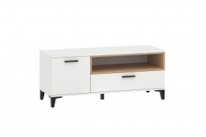 Тумба ТВА НМ 013.42 "Bergen" (Белый/Дуб бунратти) в Нытве - nytva.mebel24.online | фото 2