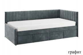 ТВИКС Кровать (тахта) с ящиками 900 (графит) в Нытве - nytva.mebel24.online | фото
