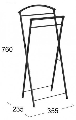 Вешалка для костюма Контур в Нытве - nytva.mebel24.online | фото