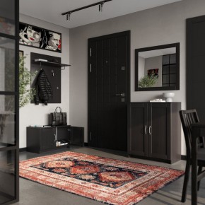 Вешалка СИРИУС настенная с полкой, цвет Дуб Венге в Нытве - nytva.mebel24.online | фото 4