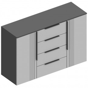 ВИТА Комод 2-ств c 4 ящиками в Нытве - nytva.mebel24.online | фото