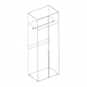 ВИТА Шкаф 2-ств для одежды в Нытве - nytva.mebel24.online | фото 2