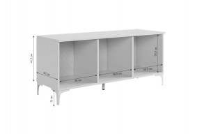 ЗЕФИР Гостиная К1 (белое дерево/белый муар) в Нытве - nytva.mebel24.online | фото 4